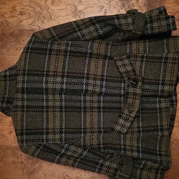 Nordstrom's Wool Blend Plaid Jacket Small - Picture 4 of 11